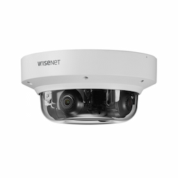 Cámara IP Multisensor 8MP ( 4 Sensores de 2MP) WDR 120 DB, Lente Motorizado 3 - 6 MM /  HPOE / IP66 / IK10 / NEMA 4X