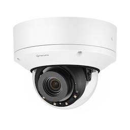 Cámara IP Domo Antivandálica 5MP para interior / Extensor POE / Lente Motorizado 3.6 - 9.4mm / IR 50M / WDR 150db / H.265 & WiseStream II 