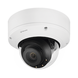 Cámara IP Domo Antivandálica 5MP para interior / Extensor POE / Lente Motorizado 3.6 - 9.4mm / IR 50M / WDR 150db / H.265 & WiseStream II 