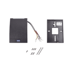 Lector HID  R40 iClass SEOS/ Para instalación en Caja Eléctrica/ iClass SE/ iClass SR/ iClass /Mifare Classic, DesFire, Garantía de por Vida