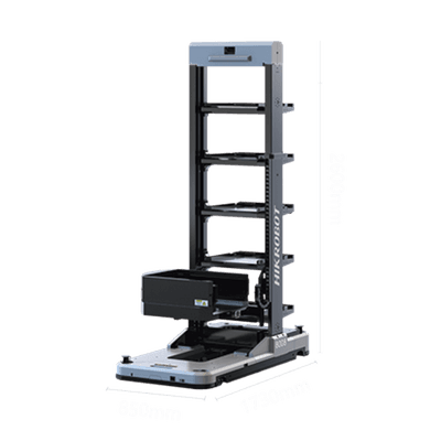 Unidad de Transferencia de Cajas Para Administración Inteligente De Almacenes 