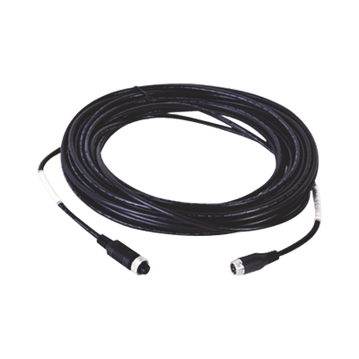 Cable Extensor de Vídeo y Audio de 12 Metros / Conector Tipo Aviación / Compatible con Cámara TURBO Móvil HIKVISION