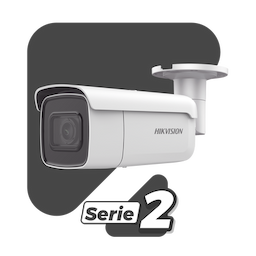 Bala IP 8 Megapixel (4K) / Lente Mot. 2.8 a 12 mm / 60 mts IR EXIR /Exterior IP67 / IK10 /  WDR 120 dB / PoE / ACUSENSE (Evita Falsas Alarmas) / Entrada y Salida de Audio y Alarmas / MicroSD / ONVIF /  ACUSEARCH