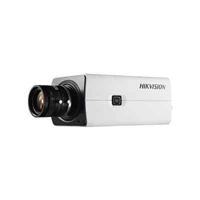 Camara Box IP 2 Megapixel / Serie PRO / Ultra Baja Iluminacion / PoE / 12 Vcc / WDR 120 dB / Onvif / Micro SD 