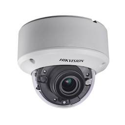 Domo TURBOHD 3 Megapixel / Lente Mot. 2.8 a 12 mm / METÁLICA / Exterior IP66 / 40 mts IR EXIR Inteligente / IK10 / WDR 120 dB