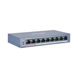 Switch PoE+ / No Administrable / 8 Puertos 10/100 Mbps PoE+ / 1 Puerto 100 Mbps Uplink / PoE hasta 250 metros / 60 W 