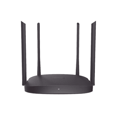 Router Inalámbrico WISP / Hasta 1200 Mbps / Doble Banda AC (2.4 GHz y 5 GHz) / 4 Puertos 10/100 Mbps /  4 Antenas Omnidireccional de 5 dBi / Interior