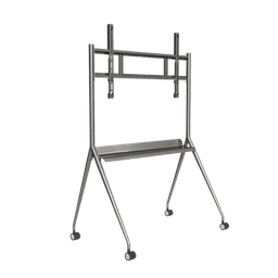 Montaje de Piso Móvil para Pantallas de 86" y 98" / Compatible con VESA / Incluye Soporte para Pantalla