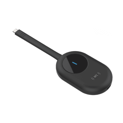 Dongle (Adaptador) de Proyección Inalambrica Para Pantallas Interactivas HIKVISION Serie DS-D5CxxRB/B / Compatible con Windows y Mac / Conector Tipo C (Incluye Adaptador USB-A - USB-C)
