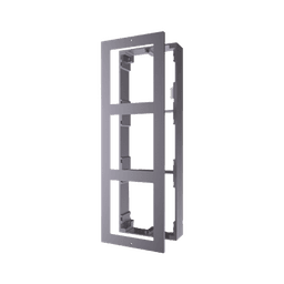 Base de 3 Espacios para Videoportero IP Hikvision / Instalación en SUPERFICIE