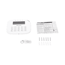 Teclado LCD / Cableado / Compatible con el Panel Hibrido Hikvision DS-PHA64-W4P y DS-PHA64-W4P2