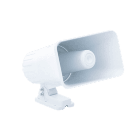 Sirena Cableada / Ideal para Cualquier Panel de Alarma (No Importa la Marca) / 30 Watts / 120 dB de Sonido / Protección IP65 (Exterior) / Material: Policarbonato