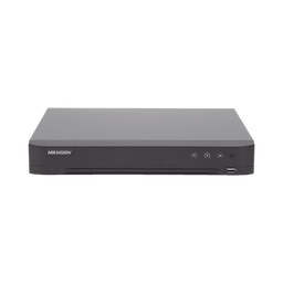 DVR 8 Canales TurboHD + 4 Canales IP / 5 Megapixel - 3K Lite / Acusense (Evita Falsas Alarmas) / Audio por Coaxitron / 1 Bahía de Disco Duro / H.265+ / Salida de Video en Full HD