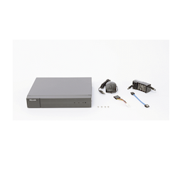 DVR 4 Canales TurboHD + 2 Canales IP / 4 Megapíxel Lite / Audio por Coaxitron / 1 Bahía de Disco Duro / H.265+ / Salida de Video en Full HD 