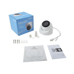 Turret IP 4 Megapixel / Lente Motorizado 2.8 - 12 mm / 30 mts IR EXIR / PoE / Exterior IP67 / WDR 120dB / Micro SD / H.265+ / Onvif