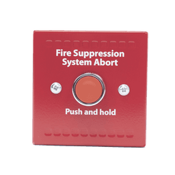 Botón De Aborto Para Panel De Supresión De Incendio HCVR-3R Serie FirePro Xtinguish (0100-16560)