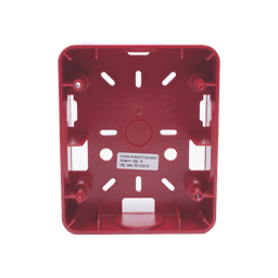 Caja Trasera Roja De Montaje Para Sirena/Estrobo Serie HE (0500-06360) De Hochiki 