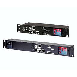 Gateway de Gestión Ambiental para Data Center GUARDIAN / Plataforma de Monitoreo con 3 Puertos de Sensores y Soporte de Hasta 16 Dispositivos por Puerto / 40 m (131.2 ft) de Cable por Puerto / Interfaz Web GUI / Protocolos SNMP - SMTP - HTTPS - BAC