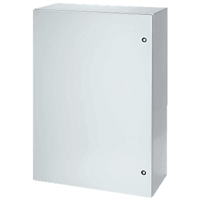 Gabinete Eléctrico de Control (Línea Concept) de 610 x 610 x 203 mm NEMA 4/12, Acero Color Gris Claro
