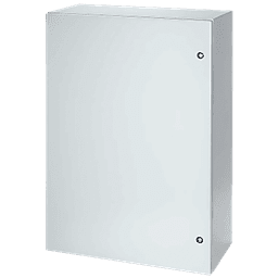 Gabinete Eléctrico de Control (Línea Concept) de 610 x 610 x 203 mm NEMA 4/12, Acero Color Gris Claro