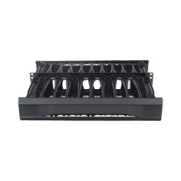Organizador de Cables Horizontal CableTek, Doble (Frontal y Posterior), Para Rack de 19in, 2 UR