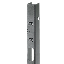 Gabinete Rack ProLine ConnecTek 42 UR / 2000 x 800 x 1100 mm Con Capacidad 1134 kg  Acero, Color Negro Con Organizadores Laterales Frontal y Traseros Incluidos 