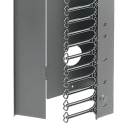 Gabinete Rack ProLine ConnecTek 42 UR / 2000 x 800 x 1100 mm Con Capacidad 1134 kg  Acero, Color Negro Con Organizadores Laterales Frontal y Traseros Incluidos 