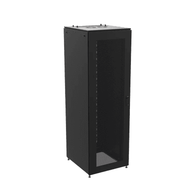 Gabinete de Telecomunicaciones ProLine S1, 800 mm de Ancho, 900 mm de Profundidad, 45 UR, Color Negro