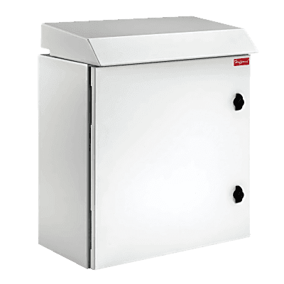 Gabinete Rack 19 UR ProTek Tipo 3R Exterior con Ventiladores y Termostato / 92.2 cm x 60 cm x 61 cm / Acero Gris RAL 7035