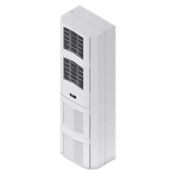 Aire Acondicionado SpectraCool Slim Fit / 4000W (13500 BTU/h) / 460V Trifásico / Montaje Múltiple / Gabinete Acero Gris RAL 7035