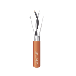 Bobina de 305 Metros / Cable 2 x 18 AWG / Color Naranja / Blindado / Plenum / Trenzado para Aplicaciones de Transmisión de Datos a Alta Velocidad para Automatización, EIA-485, BACnet y otros Sistemas de Comunicación