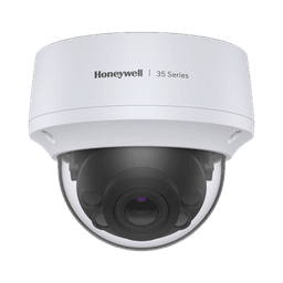 Domo IP 5 Megapixel / Lente Mot. 2.7 a 13.5 mm / 50 mts IR / Ultra Baja Iluminación /  NDAA / ONVIF /  IP67 / IK10 / H.265 / IA (Filtro de Humanos y Vehiculos) / Merodeo / Conteo de Personas / PoE / Audio y Alarmas I/O / Serie 35 