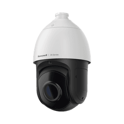 PTZ IP 5 Megapixel / 30X Zoom / 150 mts IR /  Ultra Baja Iluminación /  H.265 / IA (Filtro de Humanos y Vehiculos) / Merodeo / PoE+ / Exterior IP67 / IK10 / ONVIF / NDAA / Serie 35 / 256 GB microSD / Audio I/O / Alarma I/O / Honeywell Security