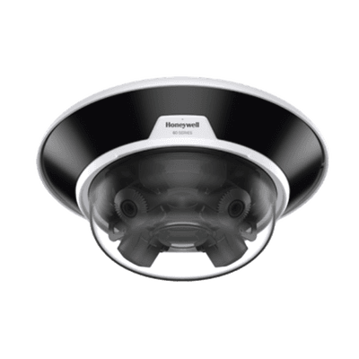Multisensor IP 20 MP (4 Lentes de 5 MP) / Lentes Motorizados 3.7 a 7.7 mm  / Exterior / IP66 / 30 mts IR / H.265 / IK10 / NDAA / ONVIF / Detección Sabotaje / Movimiento / Audio / PoE+ / Alarmas y Audio I/O / Serie 60 / Honeywell Security
