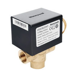 Válvula 1/2" de control eléctrica VS9 para fan coil: DN20: PN20: 3 vías: 110 V CA: conexión NPT