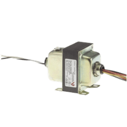 Transfromador de coriente 120/208/240 VAC  a 24 VAC  , con fusible , 40 VA