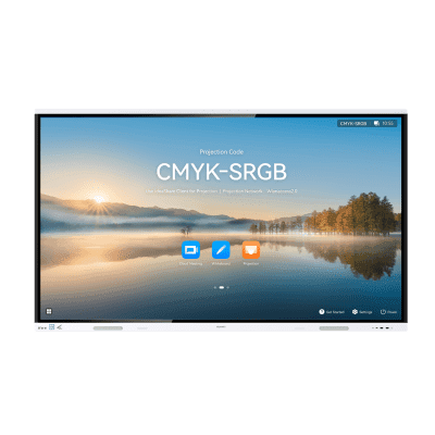 Pantalla Interactiva IdeaHub Board 3 PRO de 86'' para Colaboración Inteligente, 4K, Harmony OS, Wi-Fi 6
