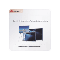 Tarjeta de Servicio de Mantenimiento HiCare RFR por un año para IdeaHub IHB2-65PU, IHB3-65SA y IHB2-65PB