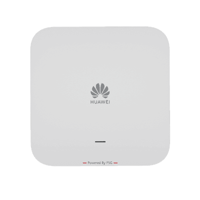 HUAWEI MiniFTTO - Punto de Acceso Óptico Wi-Fi 6 / 2.976 Gbps / 1 puerto 10/100/1000 Mbps PoE + 1  GPON (SC/UPC) PoF / Downstream 2.488 Gbps / Upstream 1.244 Gbps / MIMO 2X2 / Ganancia de Antena 5dBi / Wi-Fi Roaming / Administración Nube