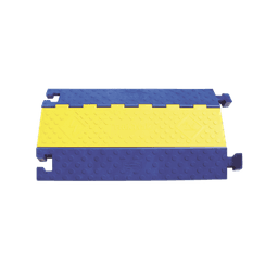 Gestión de cableado Kellems / Truk Trak de 3 canales / Color Azul y Amarillo.