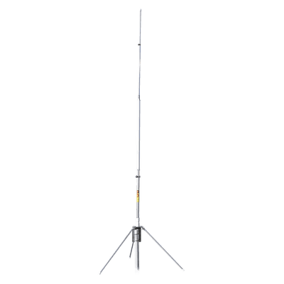 Antena Base VHF, de Aluminio / Fibra de Vidrio , Rango de Frecuencia 136-148 MHz, 3 dB de Ganancia