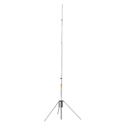 Antena Base VHF, de Aluminio/Fibra de Vidrio , Rango de Frecuencia 148-174 MHz, 3dB de Ganancia