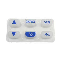 Teclado para tapa frontal de radio IC-M88