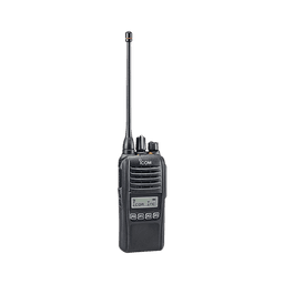 Radio digital NXDN en la banda de UHF, rango de frecuencia 450 - 512 MHz, sumergible IP67, analógico y digital, opera en sistemas trunking y convencional, 4W de potencia.