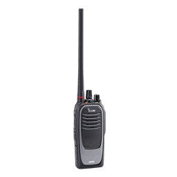 Radio portátil digital y analógico en rango de frecuencia 136-174MHz, 32 canales, 5 W de potencia de RF.  Batería, cargador, antena y clip incluidos.