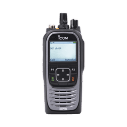 Radio digital NXDN con pantalla a color en la banda de VHF, rango de frecuencia 136-174MHz, de 1024 canales, sumergible IP68, encriptación DES, GPS, bluethooth. no incluye cargador ni antena.
