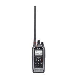 Radio digital NXDN  con pantalla a color en la banda de VHF, rango de frecuencia 136-174MHz, 1024 canales, teclado DTMF, sumergible IP68, encriptación DES, GPS, bluethooth. no incluye cargador ni antena.