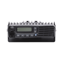 Radio móvil digital NXDN con Pantalla, 45 W, 450-512MHz, 128 canales, analógico, digital, mezclado, convencional, trunking   Incluye micrófono, cable de corriente y bracket. 