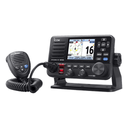 Radio móvil marino VHF clase D, con pantalla a color de 3.5"