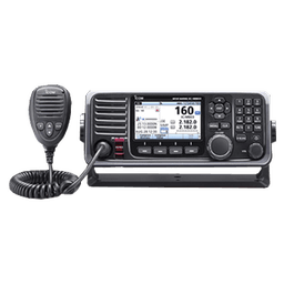 Radio Móvil Marino MF/HF en modos de operación SSB, LSB, AM, CW, FSK, AFSK, llamada digital DSC, con cabezal remoto, gran pantalla a color de fácil acceso